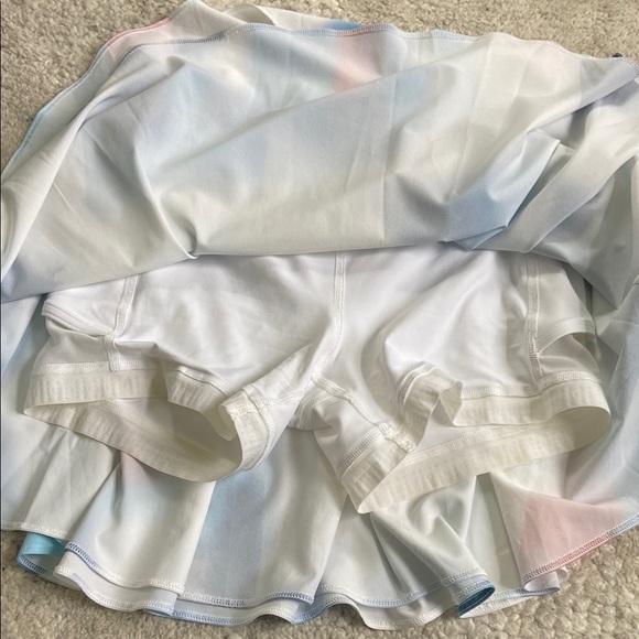 Lululemon Court Rival Skirt Baseline Wash Print Multi - Picture 12 of 16